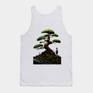 Contemplating the Complexities Under the Japanese Bonsai Tree No. 2: Where am I? Tank Top